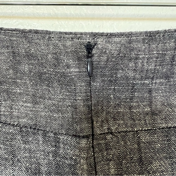 2/$30 Sandro Studio linen blend chambray blue pencil skirt.  SZ 8 - Picture 6 of 14